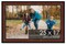 Decor Brown Picture Frame - UV Acrylic, Backing Board, Hanging Hardware Included